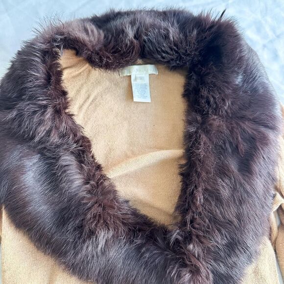 Design History Fur Trim Cardigan - Picture 4 of 8